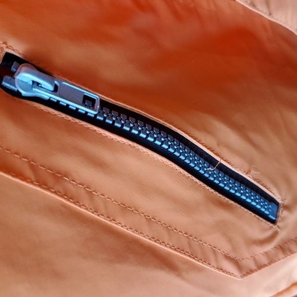 Harley Davidson orange rain slicker  jacket size 10 kids - Picture 7 of 11